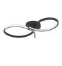 Eglo Plafondlamp Serpins Staal Zwart 21W 2500lm - 830 Warm Wit